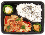 豚肉とキャベツの味噌炒め弁当