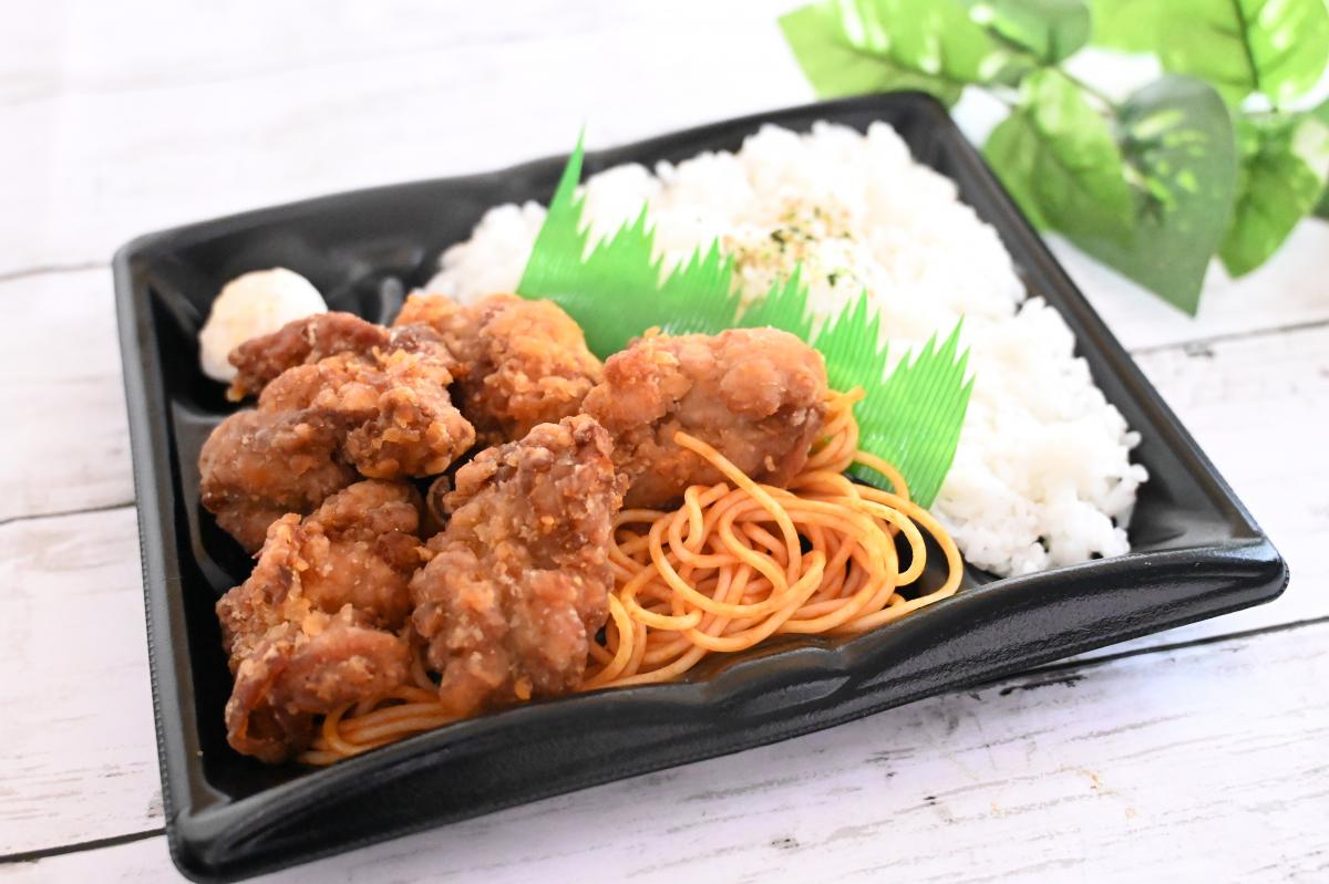 生姜醬油仕込みの鶏竜田揚げ弁当