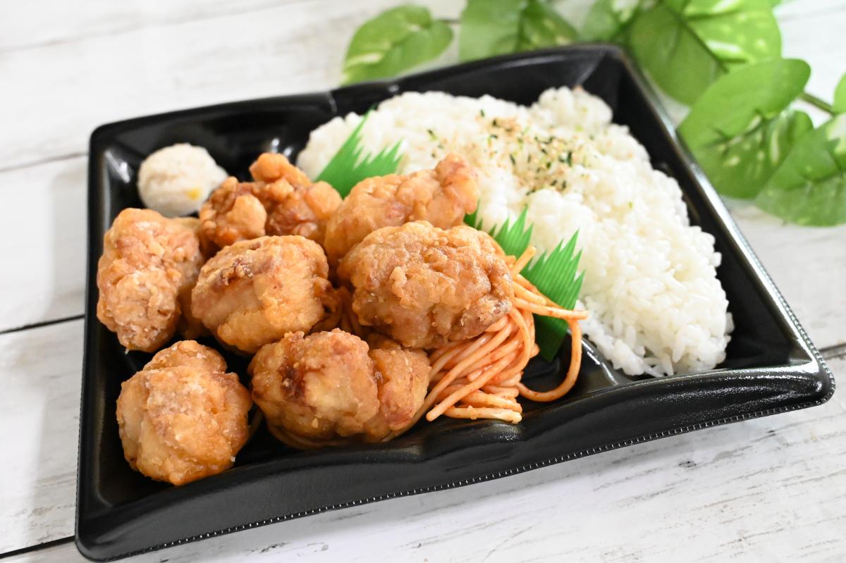 生姜醤油仕込みの鶏竜田揚げ弁当