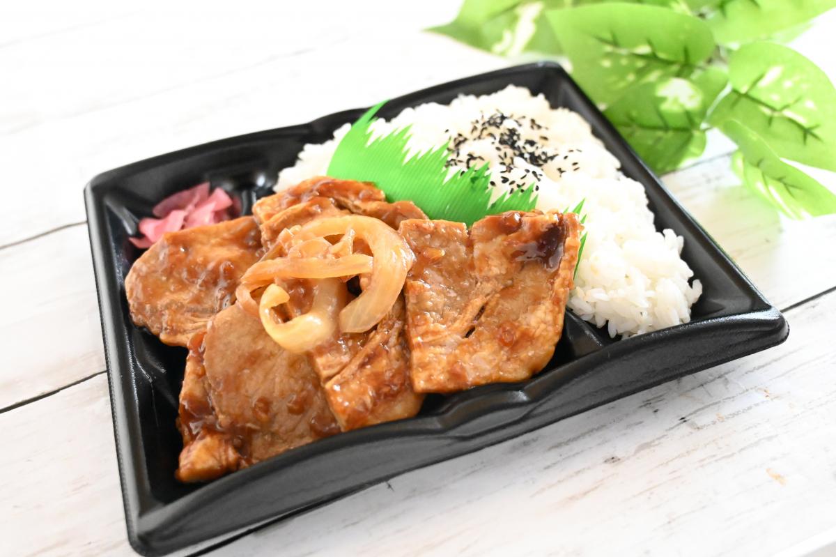 たれが決め手!豚ロース生姜焼き弁当