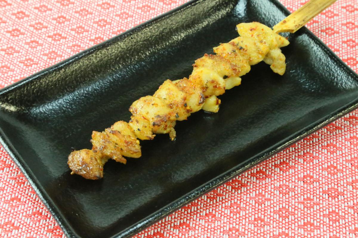 七味たっぷり炭焼き塩ぼんじり串