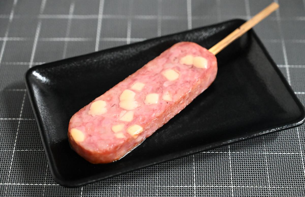 厚切りわさびマヨソーセージ串