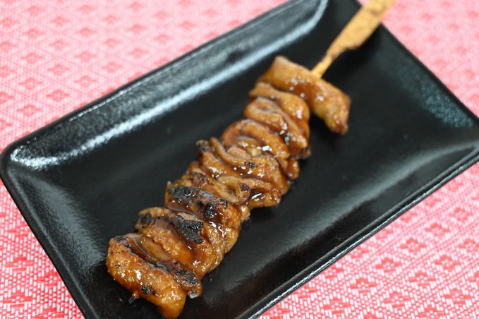三種の醬油タレかわ串