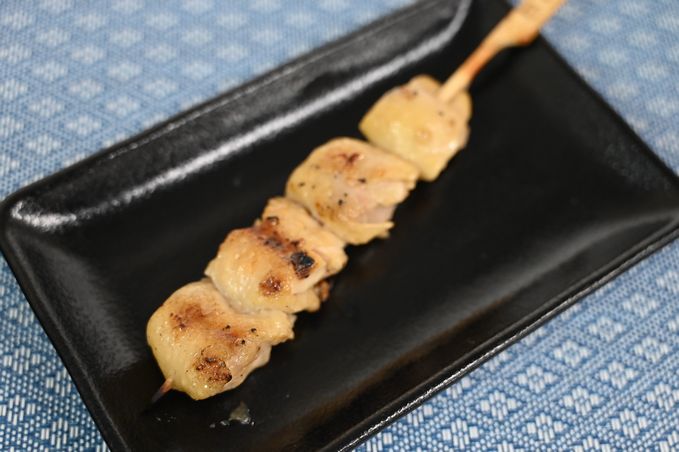 振り塩もも串